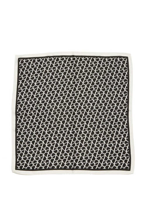 'V' Pattern Print Bandana Scarf