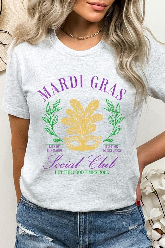 Mardi Gras Social Club Graphic Tee