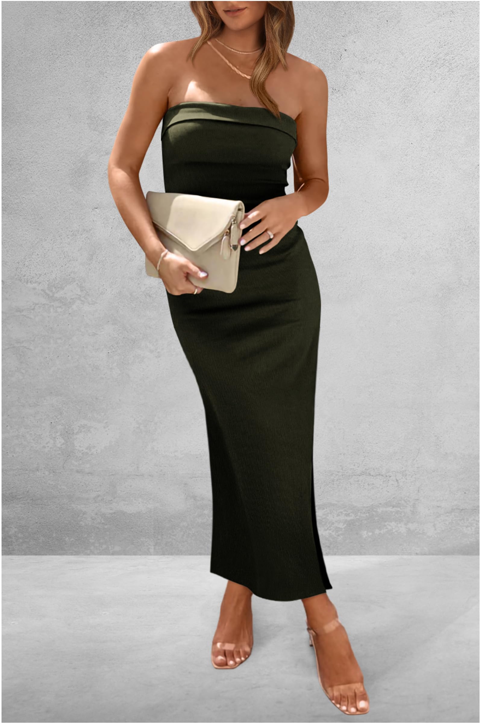 Sabine Tube Midi Dress