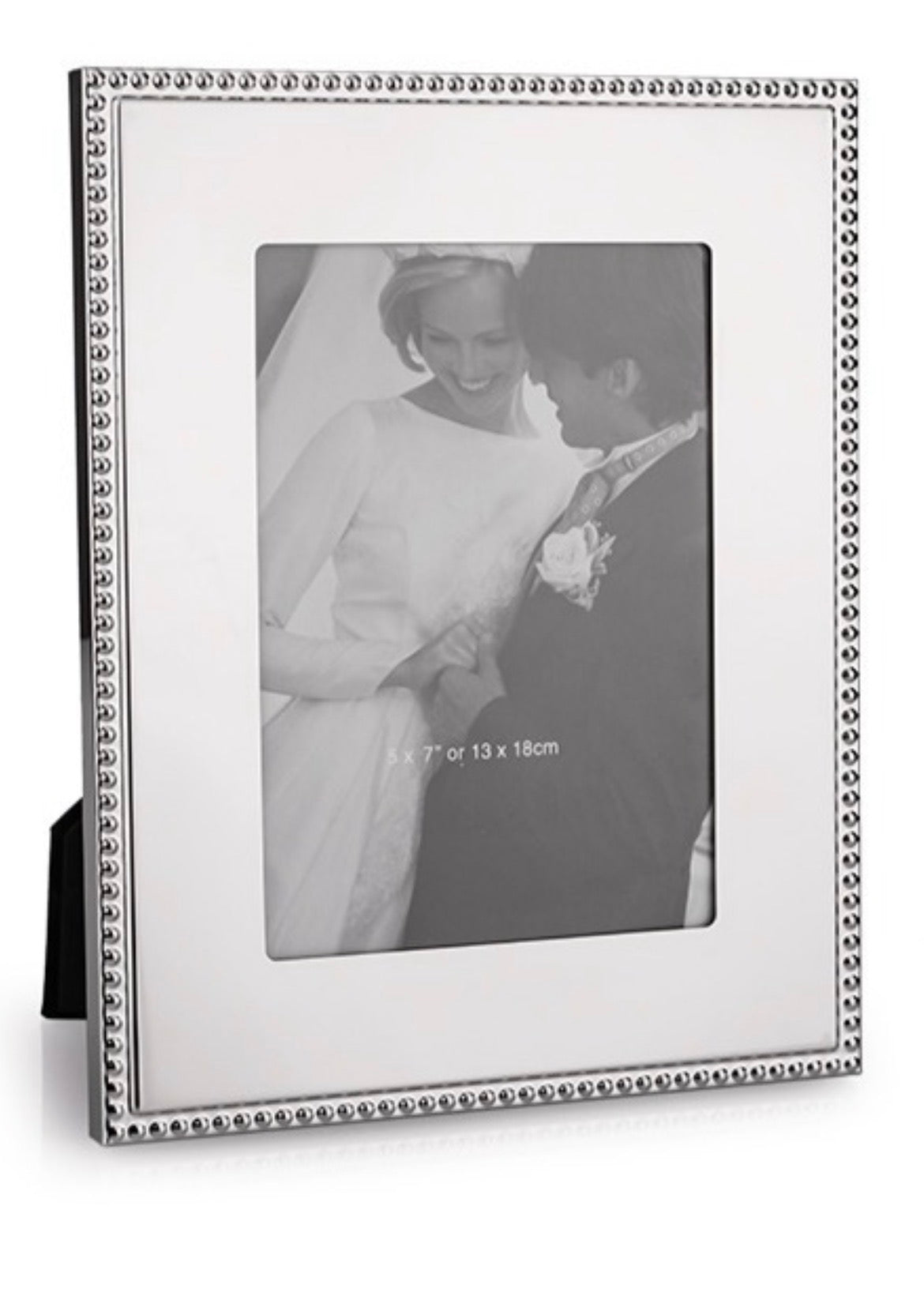 London Photo Frame with Beaded Edge 5x7" NP