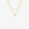 Titanium Steel Double-Layered Necklace