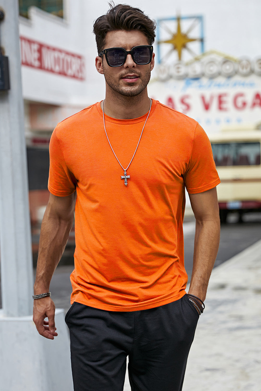 Niko Round Neck Short Sleeve Tee