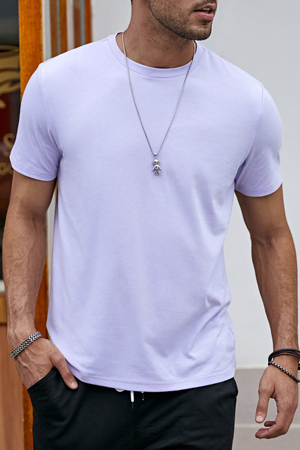 Niko Round Neck Short Sleeve Tee